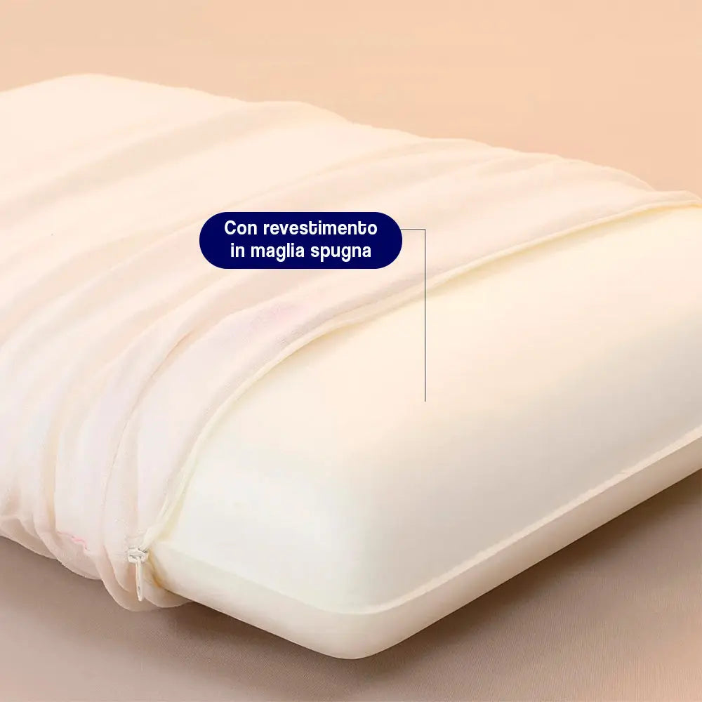 Guanciale NASA Memory Foam Viscoelastico Anallergico e Antiacaro - Life&Color